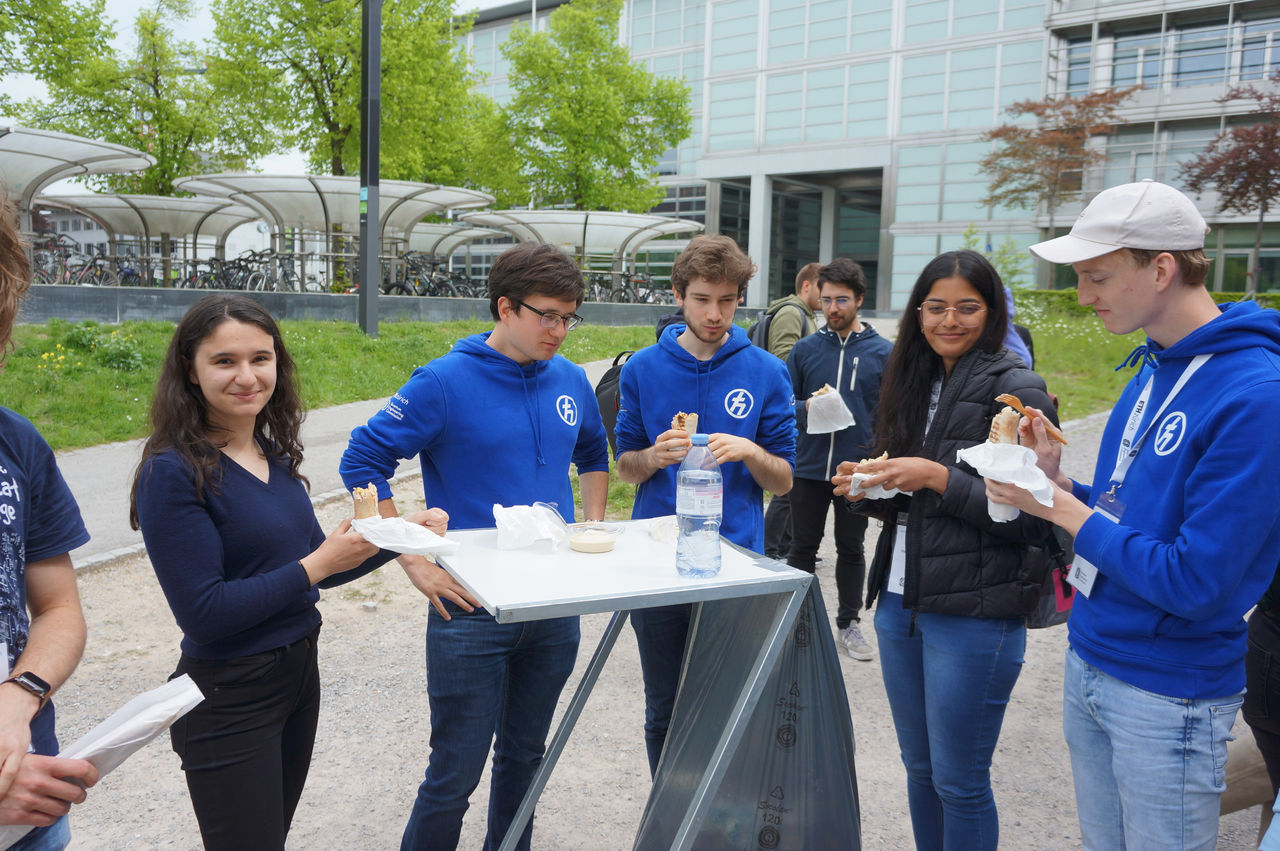 Group outside